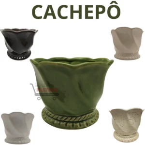 Cachepot Vaso Cerâmica Médio - Cerâmica Boldrin