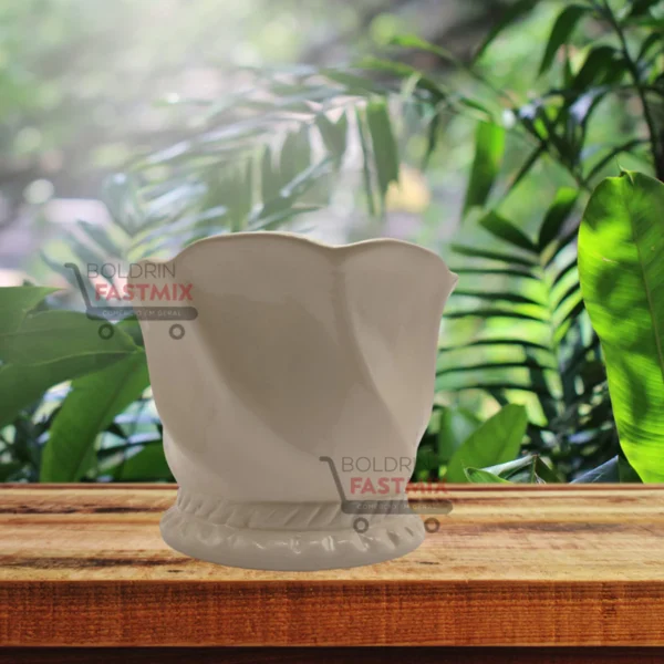 Cachepot Vaso Cerâmica Médio - Imagem 5