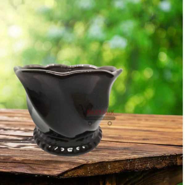 Cachepot Vaso Cerâmica Médio - Imagem 3