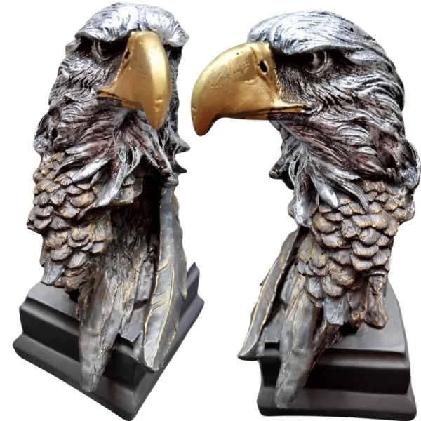 Águia Estátua Decoração Rack Estante Mesa Escritório