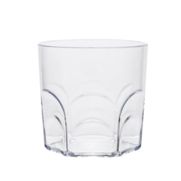 Kit 50 copos de whisky Acrílico Cristal Bares Lanchonetes 250ml - Imagem 4