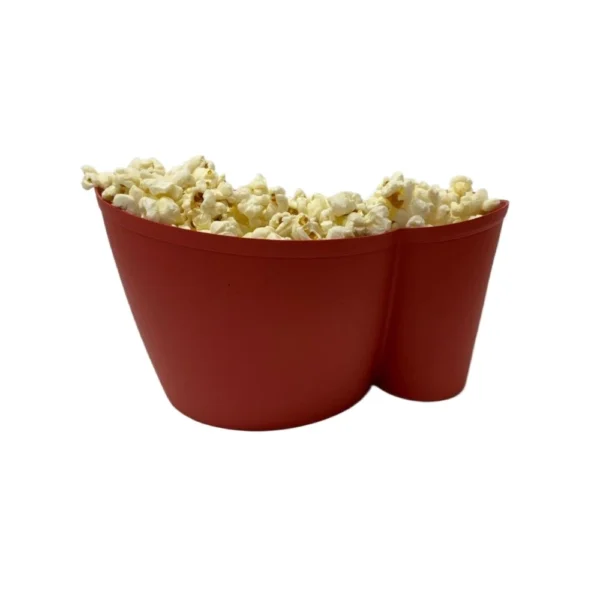Kit com 10 Baldes de pipoca plástico com suporte para Copos Twister - Imagem 5
