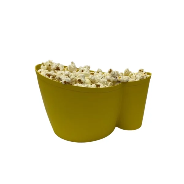Kit com 10 Baldes de pipoca plástico com suporte para Copos Twister - Imagem 4
