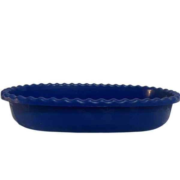 kit com 5 Saladeira Grande Fruteira Multiuso Tigela Pote Vasilha Plástica 3 litros - Imagem 6