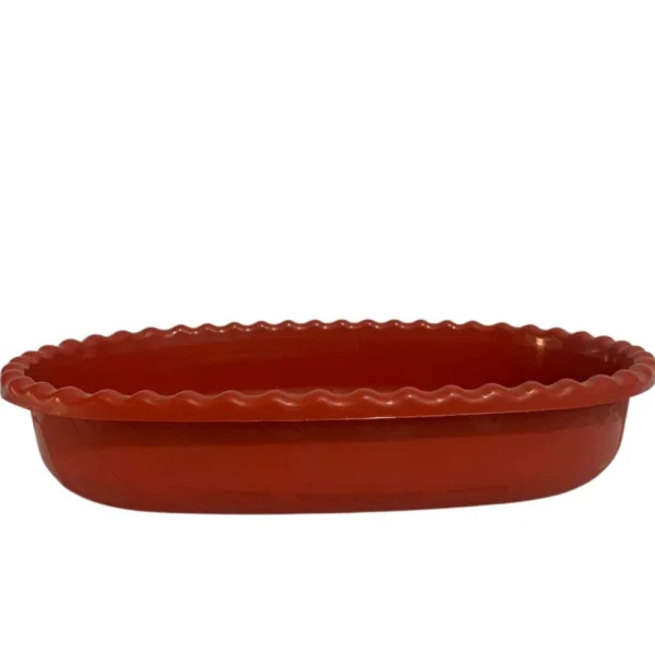 kit com 5 Saladeira Grande Fruteira Multiuso Tigela Pote Vasilha Plástica 3 litros - Imagem 9