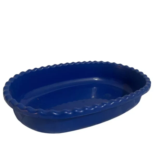 kit com 5 Saladeira Grande Fruteira Multiuso Tigela Pote Vasilha Plástica 3 litros - Imagem 3