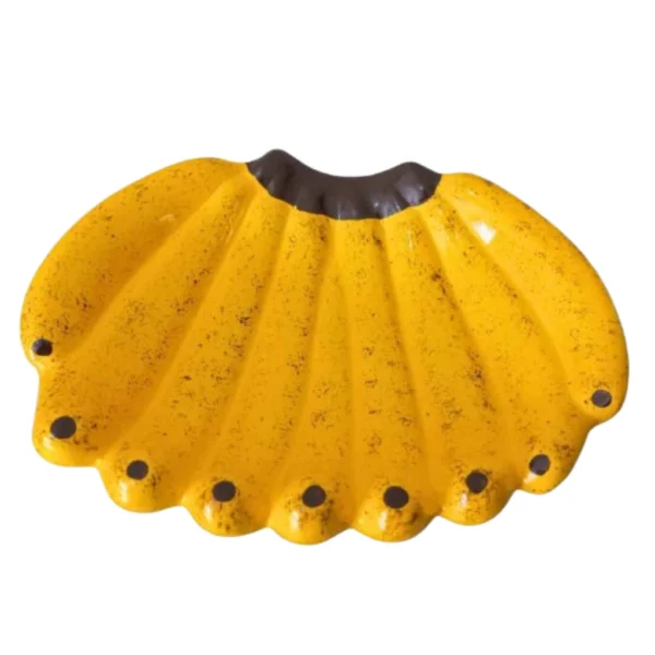 Banana Fruteira em Cerâmica Cozinha Frutas Decoração