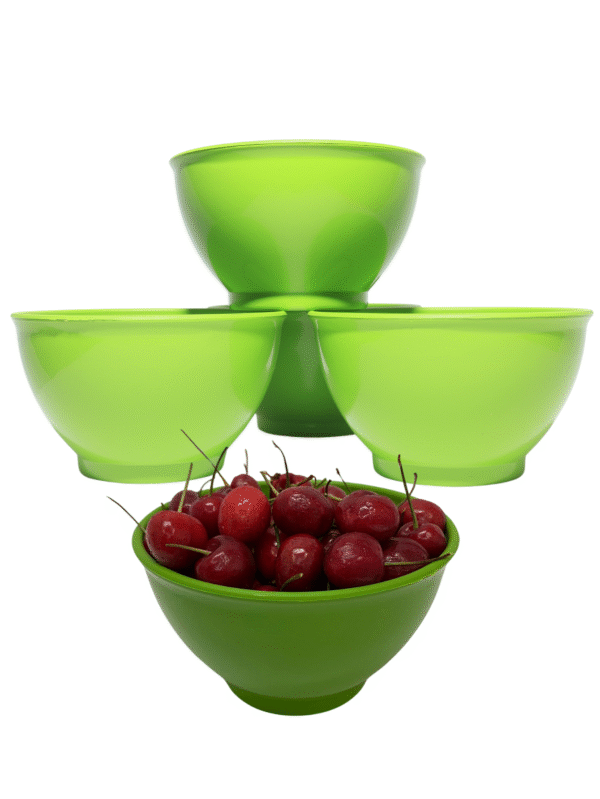 Kit 10 Ou 30 Ou 50 Cumbucas 750ml Para Sopa Sobremesa Caldos Gelatinas Açai Petisco Porções Diversas Cores (Verde, 50)