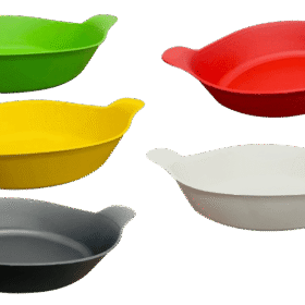 Kit 10 petisqueira canoa barquinha Saladeira Petistcos Cozinha 600ml