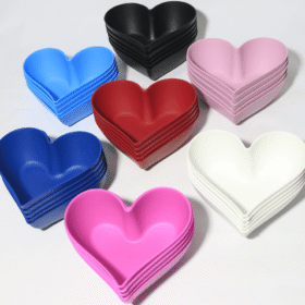 Kit 10 Petisqueira Coração Pote Sobremesa bowl de 300ml