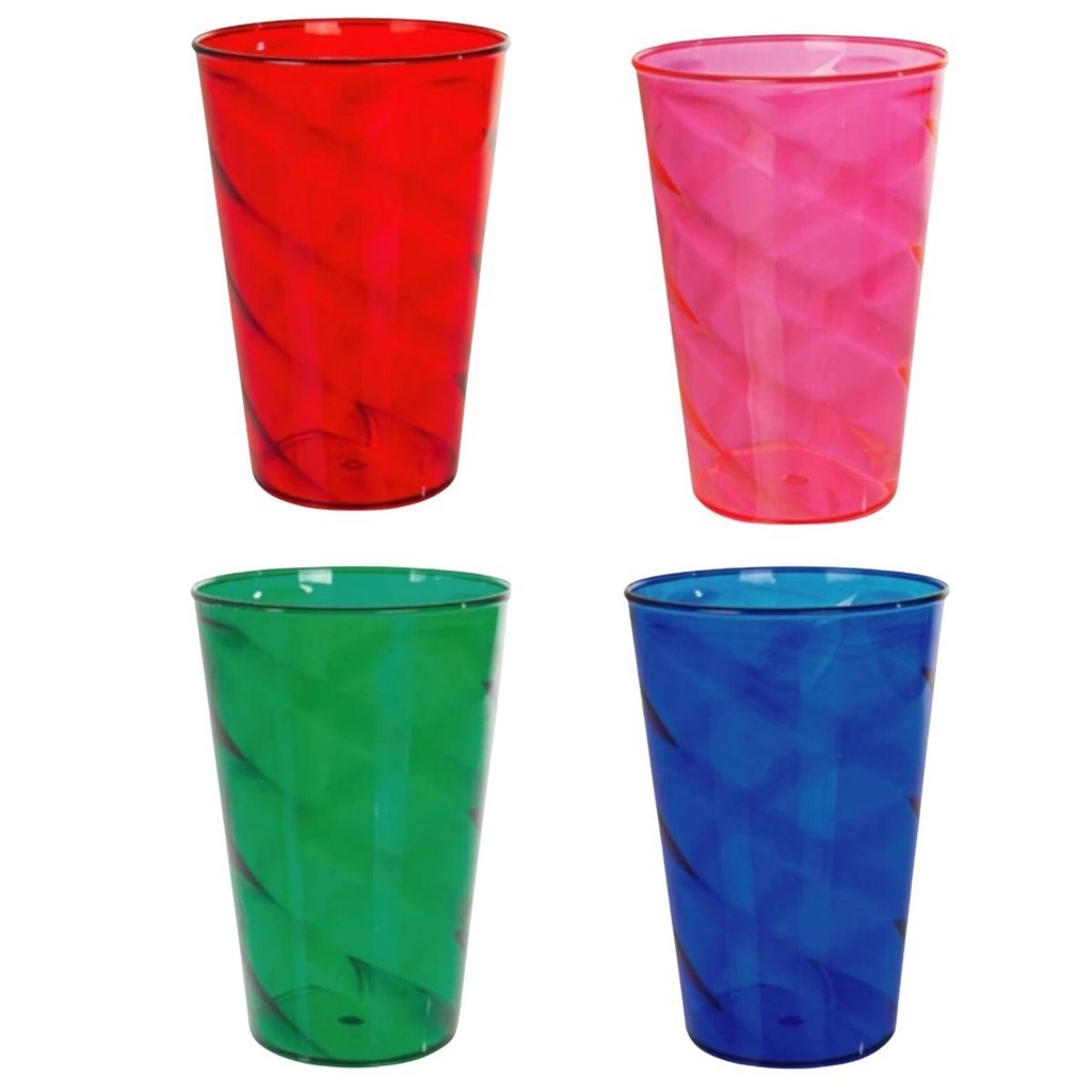 Kit 30 Copos Twister Acrílico Resistente 450ml Bebidas Drink - Imagem 5