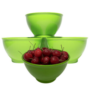 Kit 12 Cumbucas 750 Ml Plástico Açaí Sorvete Doce Salgado Resistentes