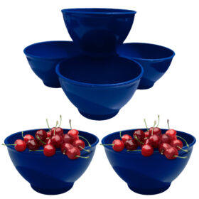 Kit 40 Cumbucas 750 Ml Plástico Açaí Sorvete Doce Salgado Resistentes