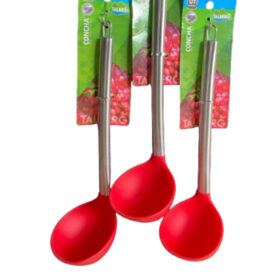 Concha de silicone com cabo de inox