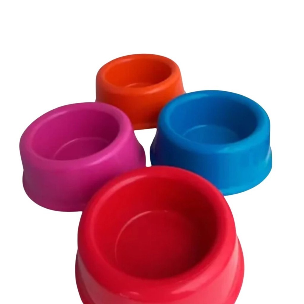 Kit 10 Comedouros para Cachorro ou Pet Porte Médio Ração 680ml Praticidade - Imagem 2