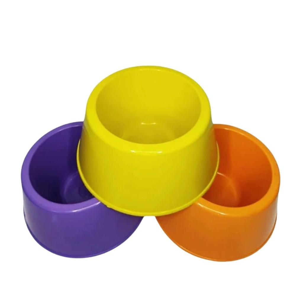 Kit 10 Comedouros para Cachorro ou Pet Porte Médio Ração 680ml Praticidade - Imagem 3