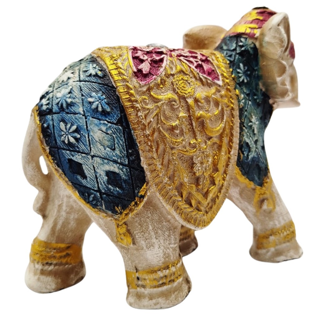 Elefante Indiano da Sorte Enfeite Decorativo - Imagem 2