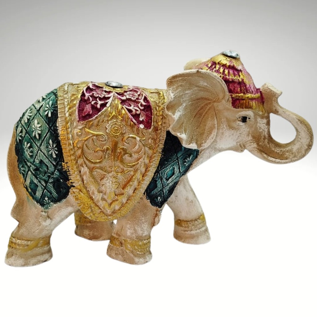 Elefante Indiano da Sorte Enfeite Decorativo - Imagem 4