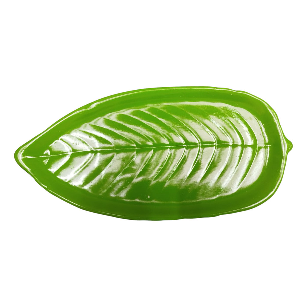 Abóboras Vermelhas com Folha Verde Decoração em Cerâmica - Imagem 4