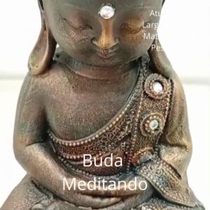 Estatueta Buda Hindu Tailandês Tibetano Meditando 27cm