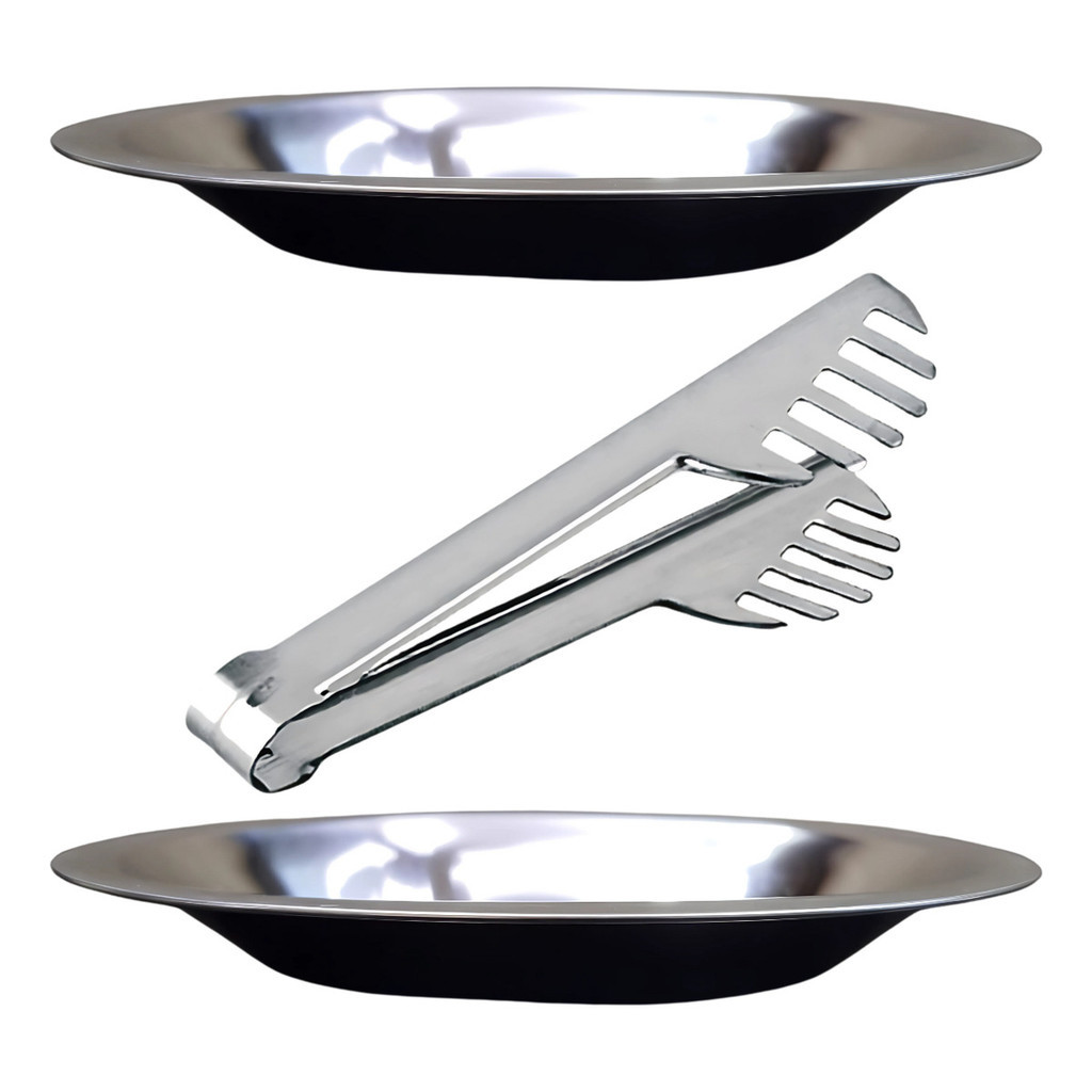 Kit 3 Travessa Oval Inox C/ Pegador Travessa Para Servir Perfeito para quem busca praticidade - Imagem 2