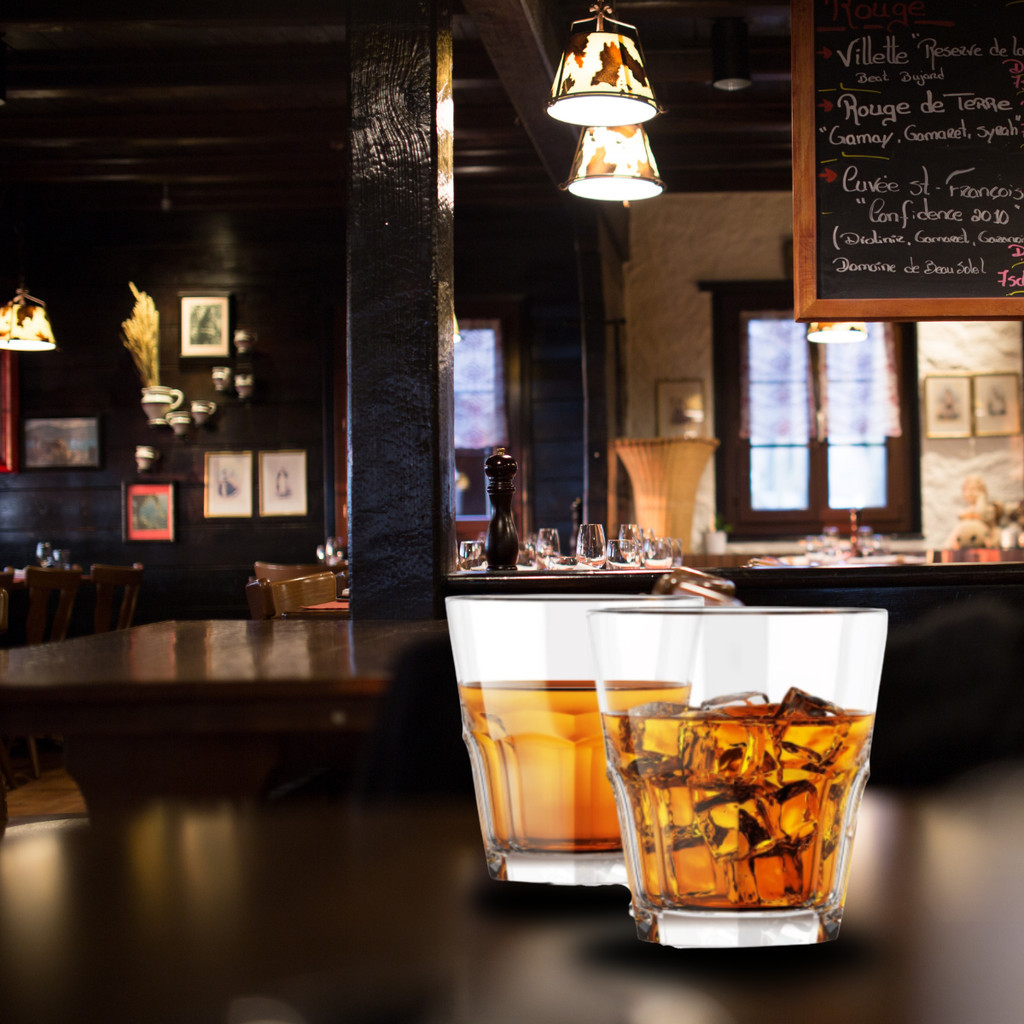 Kit 20 Copos Whisky Acrílico Cristal Bares Lanchonetes Sofisticado - Imagem 5