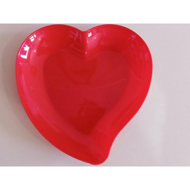 Lindo Kit 5 peças Prato Sobremesa Pires Coração - Imagem 5