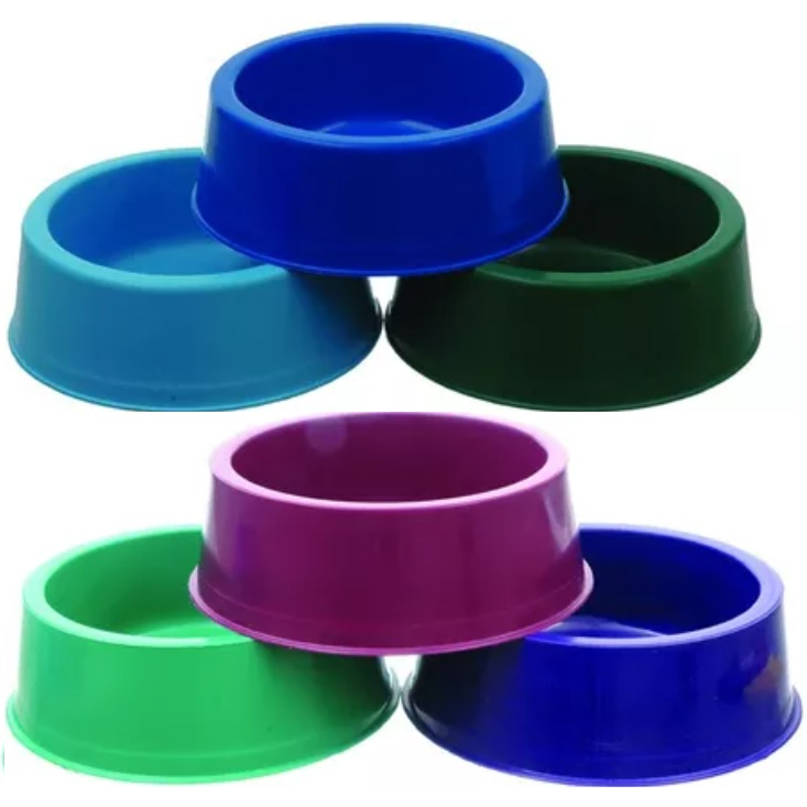 5 Comedouro Bebedouro Vasilha para Ração para Cachorro ou Pet - Pote 500ml - Imagem 2