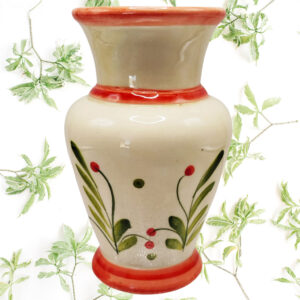Arte em Cerâmica Vaso Decorativo Pintado à Mão com Estilo
