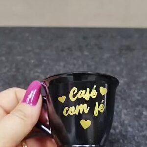 Kit 110 Xicara de Café Diversas Cores Candy Acrílico 60ml