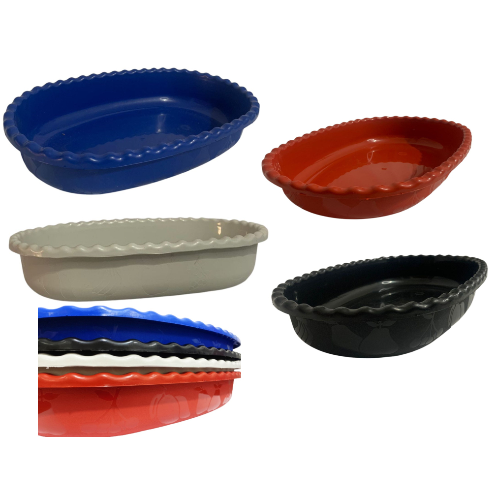 Saladeira Grande Fruteira Multiuso Tigela Pote Vasilha Plástica 3 Litros - Imagem 2