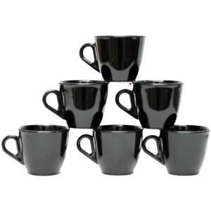 Conjunto com 30 ou 40 ou 50 ou 60 Xícaras De Café Chá Colors 60ml Acrílico Plástico Cozinha Kit