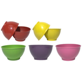 Kit com 5 Cumbucas de 750ml Ideal para Sopas Caldos e Porções