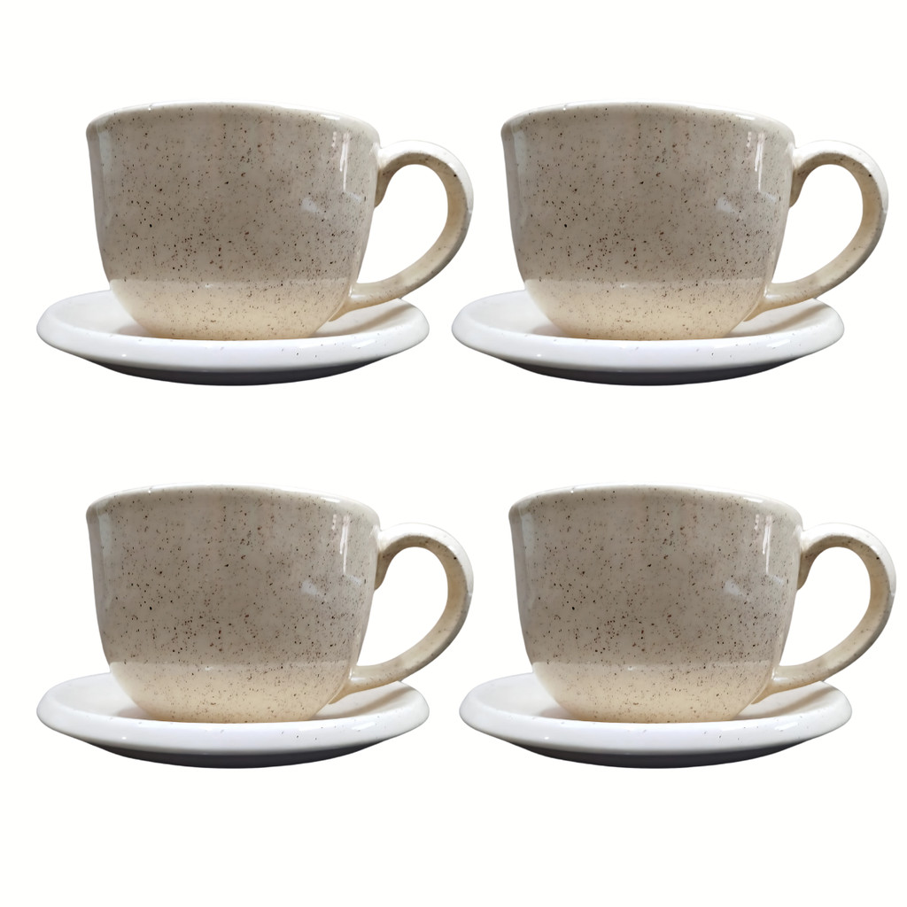 Kit 2 Canecas Consume Xícaras Cerâmica Jumbo 700ml Ideal para Sopa Caldo e Cereal - Imagem 2