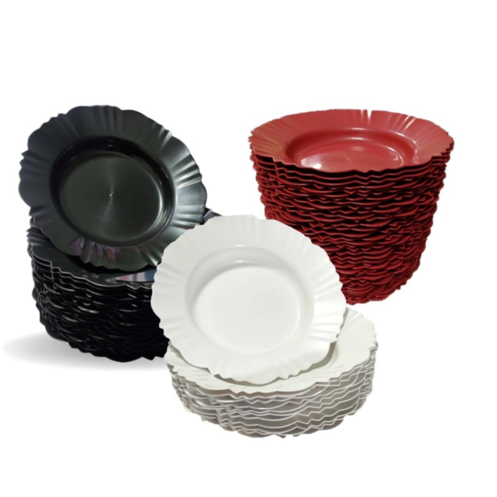 Prato Fundo Redondo Diversos - Kit Com 6 Unidades - Imagem 5