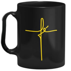 Kit c/ 20 ou 30 canecas fé personlizadas decoração festas igreja