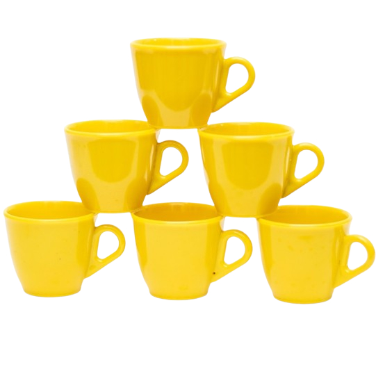 150 xicaras café plástico 60ml cores diversas candy cafezinho - Imagem 2