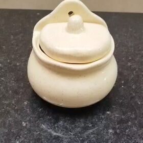 Saleiro De Parede Em Cerâmica Artesanal Chapiscado 400g