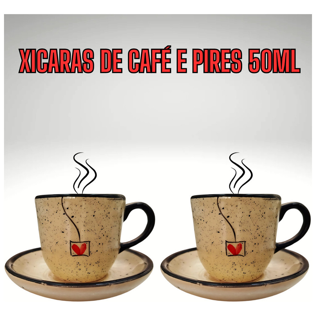 Jogo De Café Chá Bule 600ml Cerâmica Esmaltado Pintado A Mão - Imagem 5